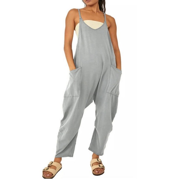 Women’s Medium Jumpsuit Romper Overalls Onesie - Picture 1 of 14
